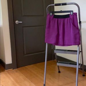 Trendy Purple Mini-Skirt